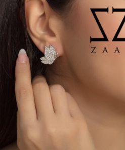 Butterfly Design Silver Earring